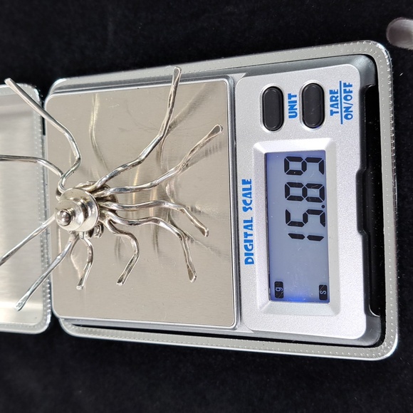 Silver Spider Pin - Picture 9 of 12